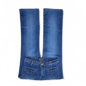 Route 66 Medium Wash Flare Jeans